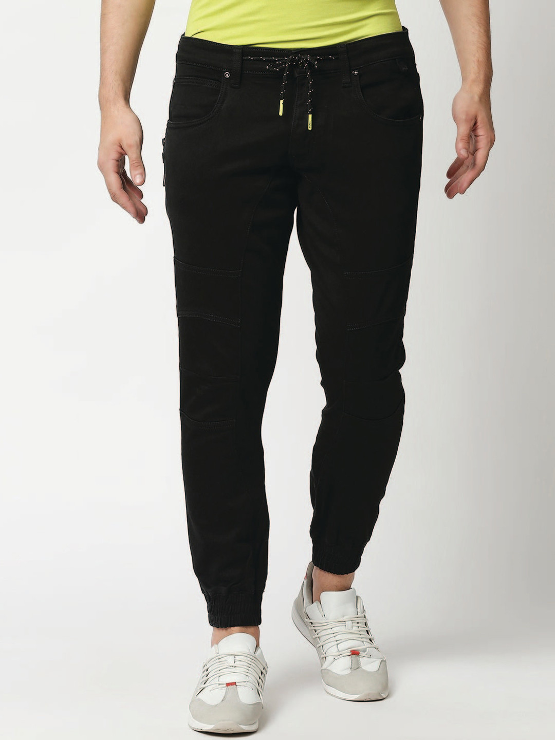 

WAIMEA Men Black Slim Fit Stretchable Cotton Jeans