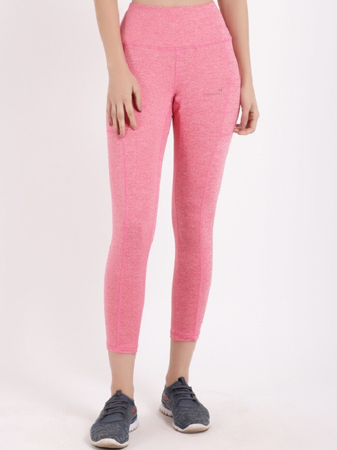 

STUDIOACTIV Women Pink Solid Training Tights
