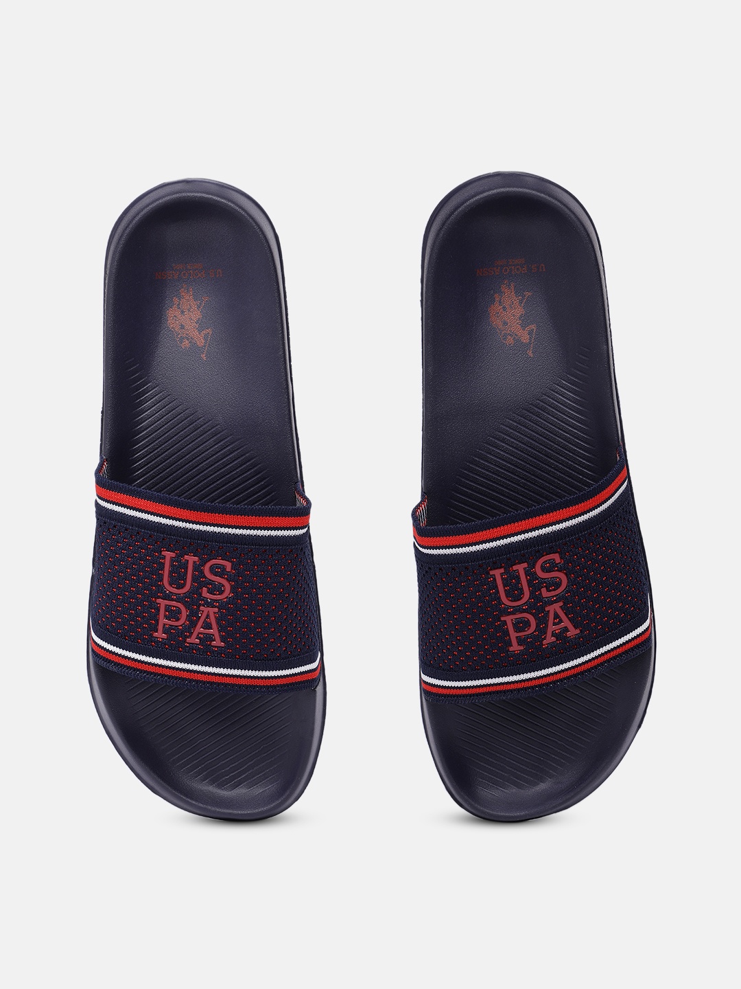 

U.S. Polo Assn. Men Navy Blue BREYTON 3.0 Sliders