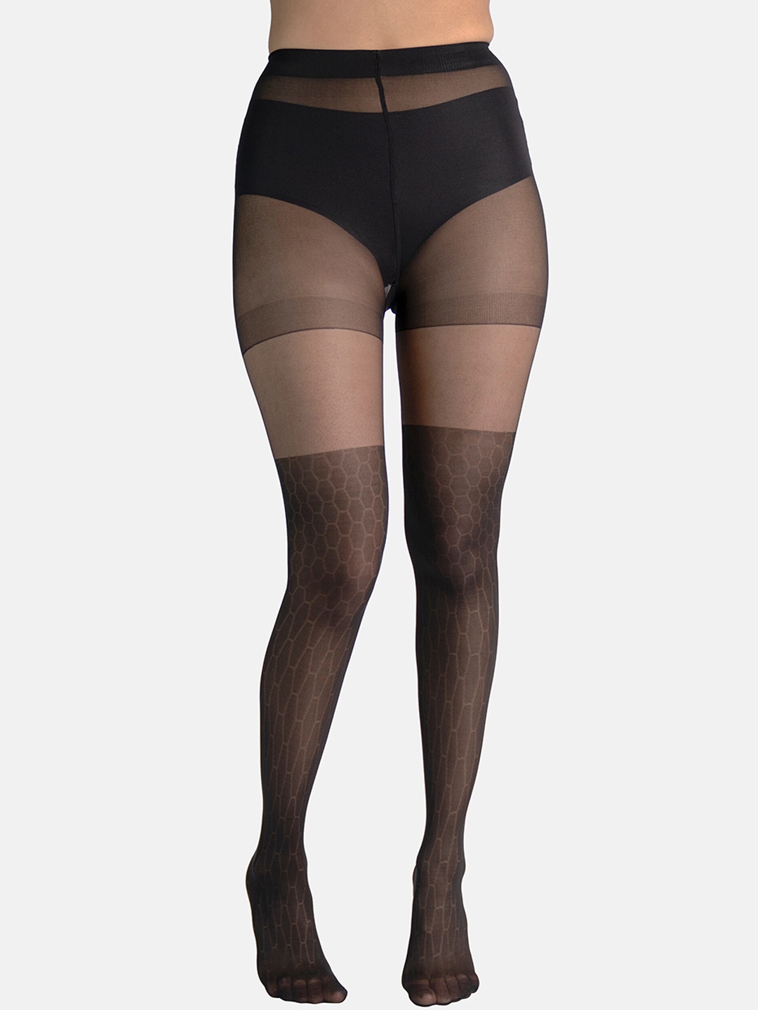 

Theater Women Black Solid Stockings