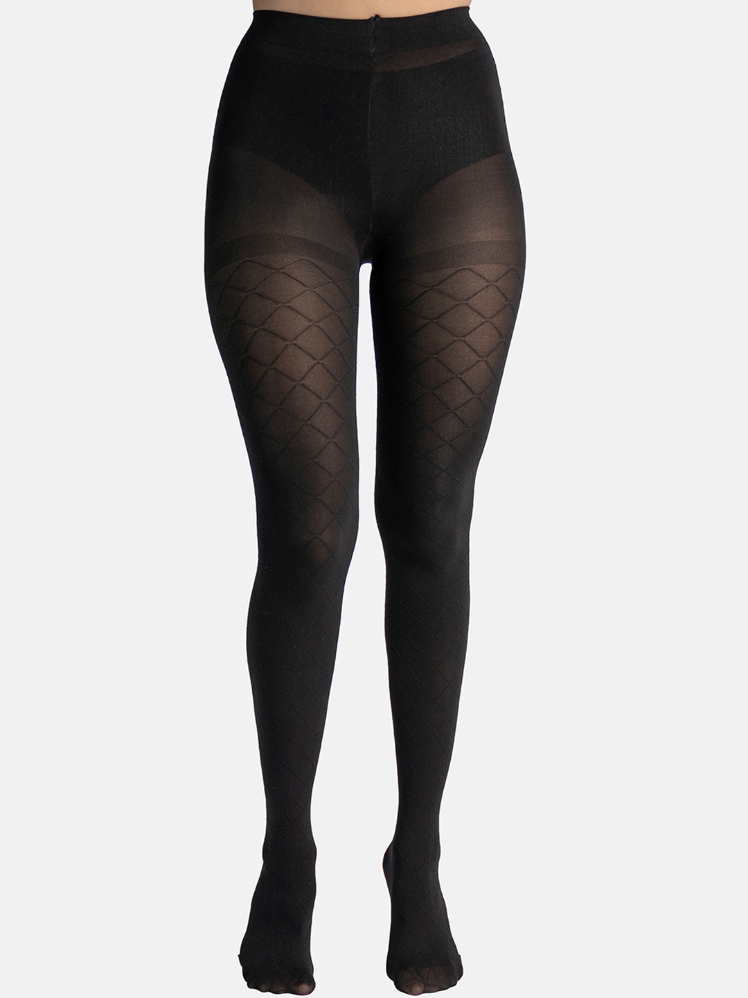 

Theater Women Black Solid Stockings