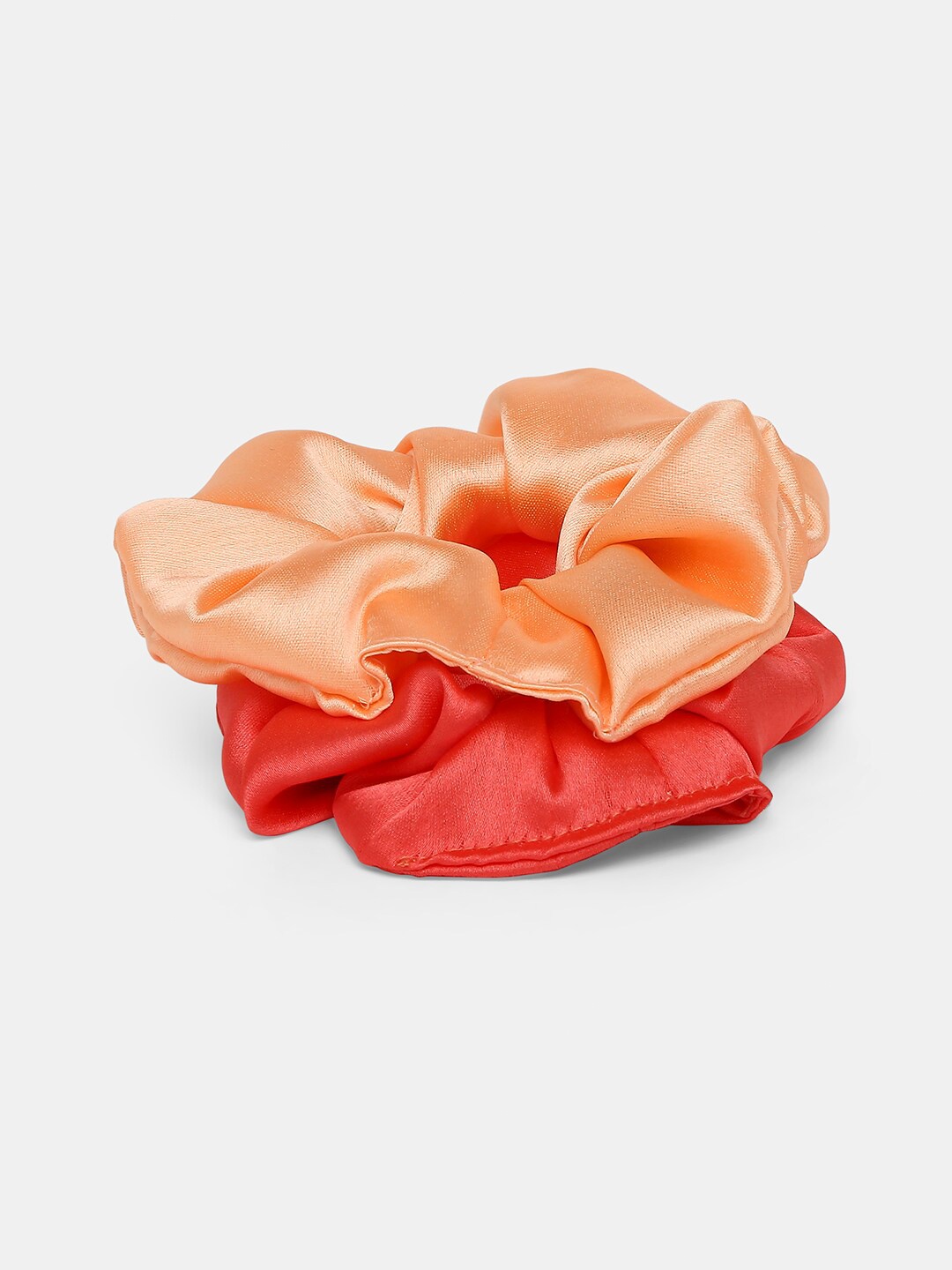 

20Dresses Women Red & Peach-Coloured Set of 2 Ponytail Holders
