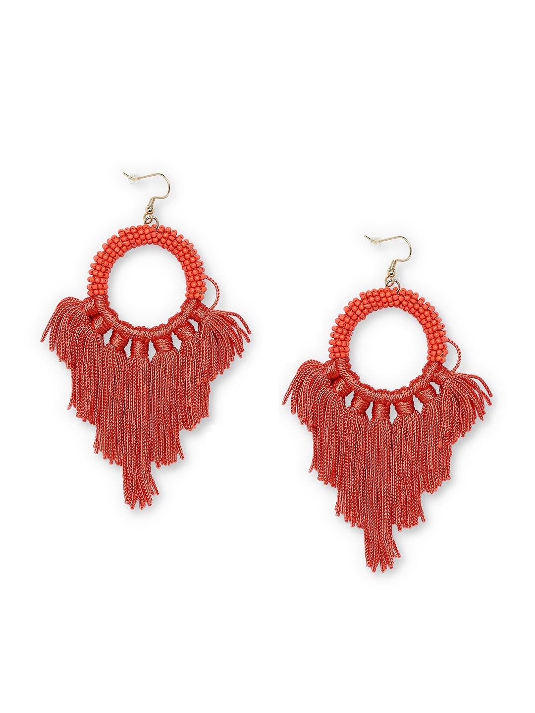 

20Dresses Orange Contemporary Drop Earrings