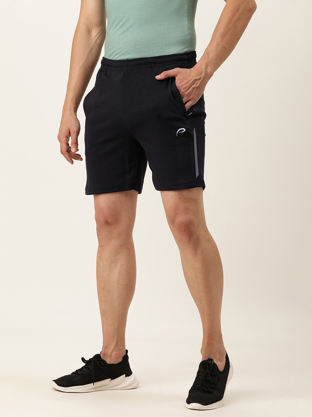 

Proline Active Men Black Solid Shorts