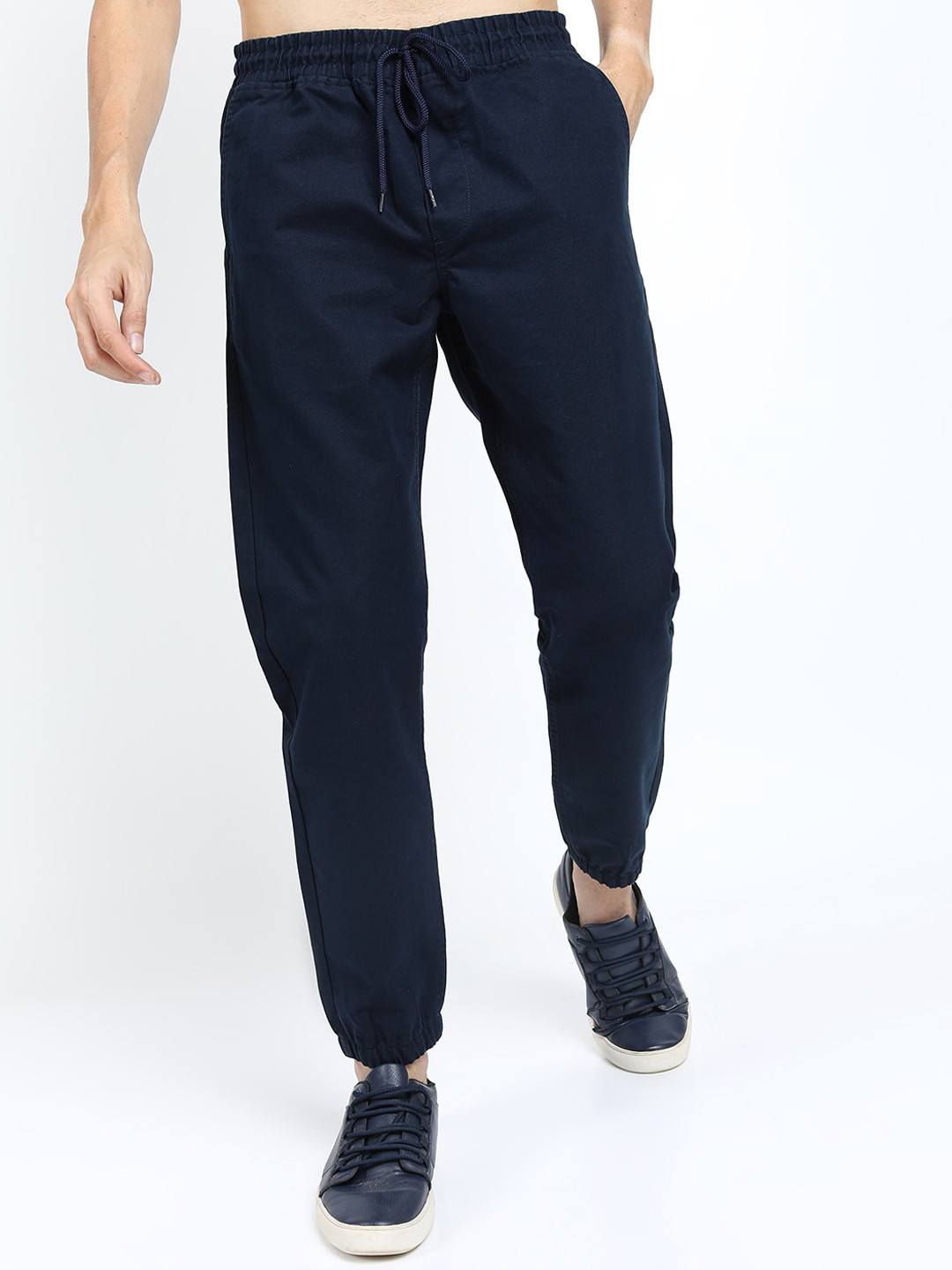 

KETCH Men Navy Blue Solid Joggers