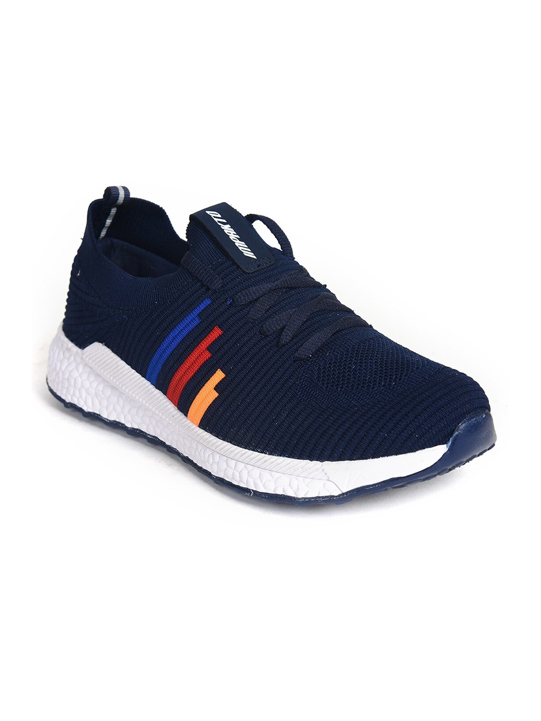 

IMPAKTO Men Blue Mesh Running Non-Marking Shoes