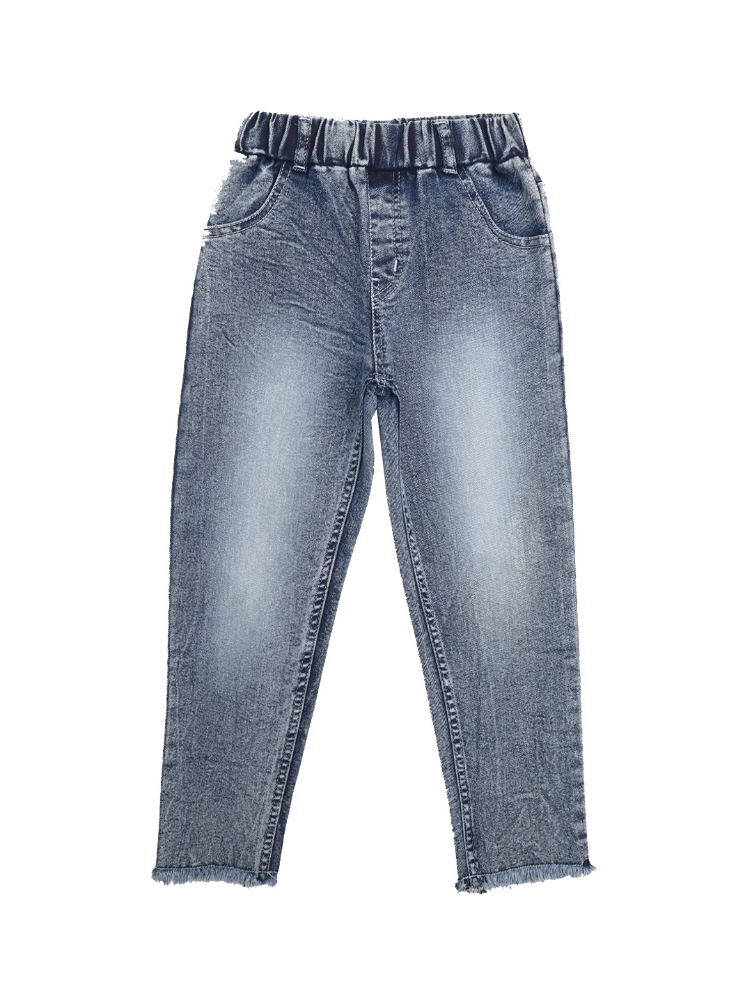 

Kotty Girls Blue Jean Regular Fit Heavy Fade Cotton Jeans