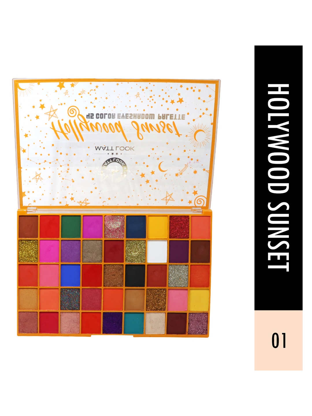 

MATTLOOK Ultra Professional Eyeshadow Palette - Hollywood Sunset, Multi