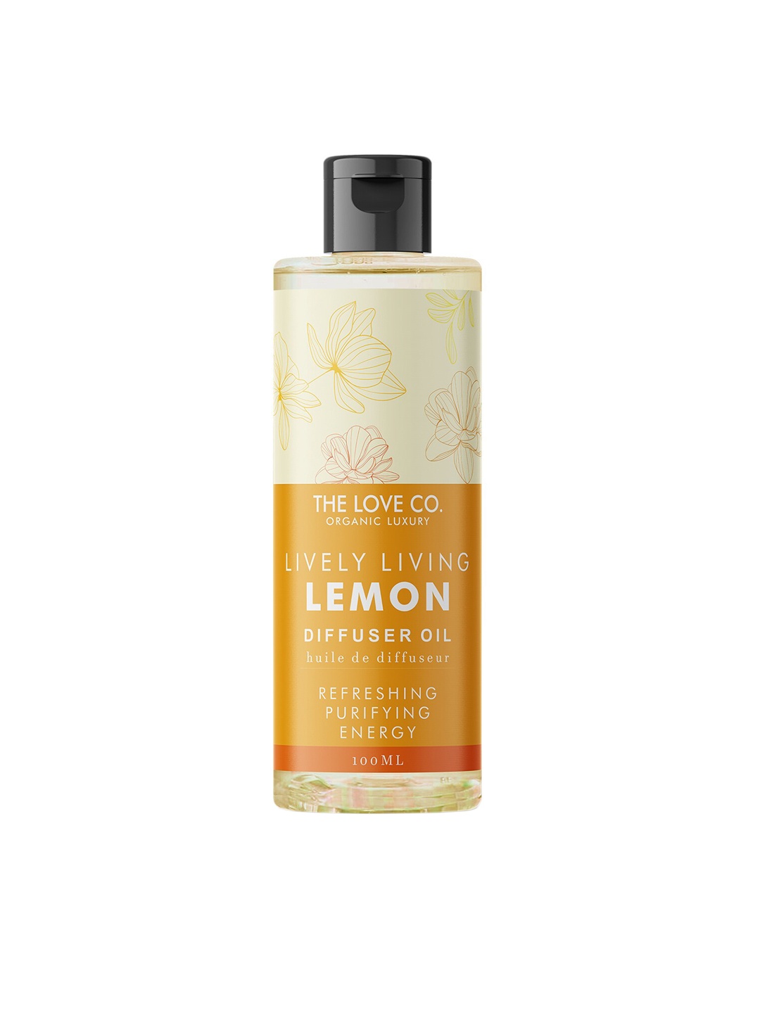 

THE LOVE CO. Lemon Diffuser Oil - 100 ml, Cream