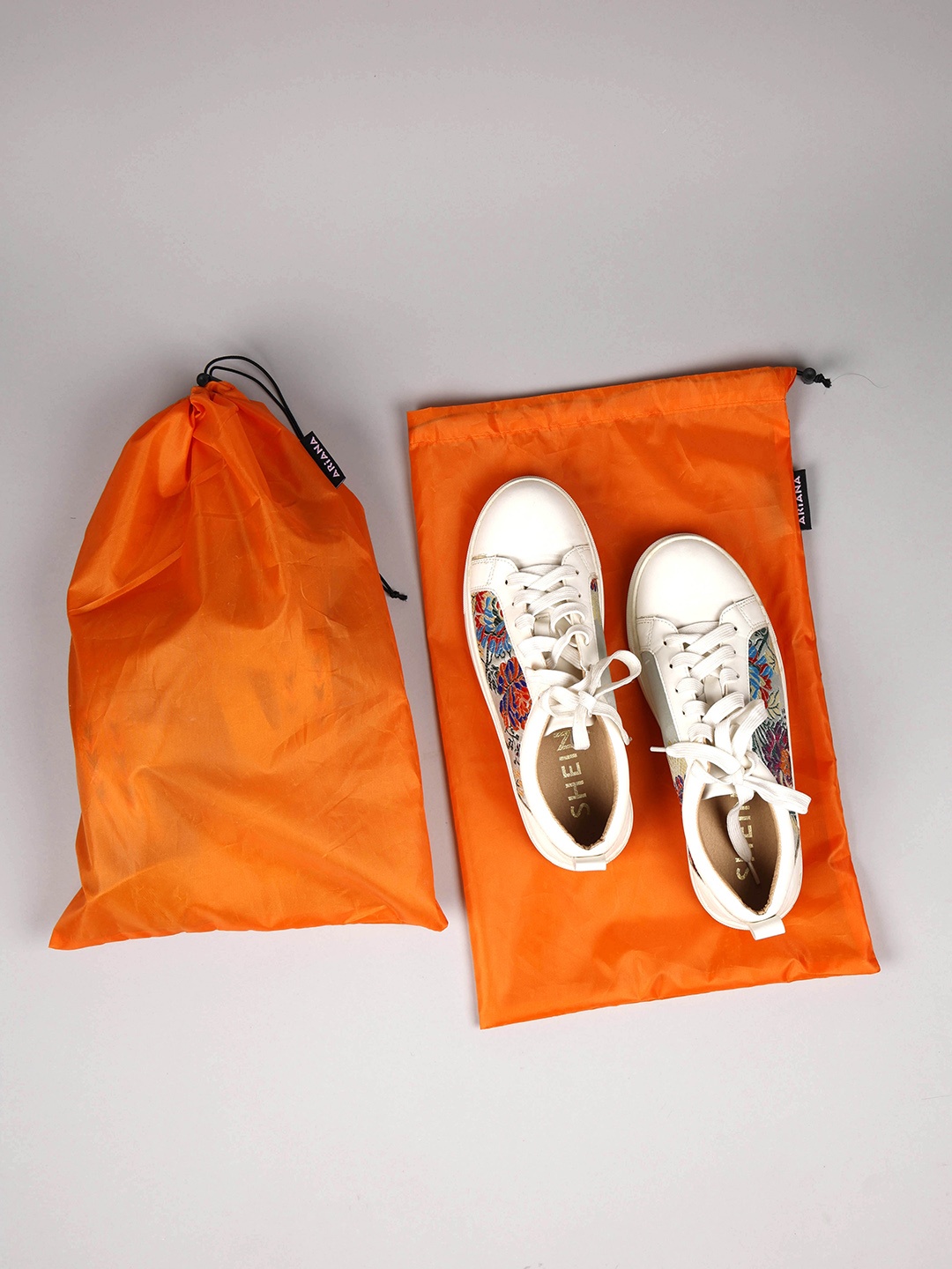 

Ariana Set Of 2 Shoe Organisers, Orange