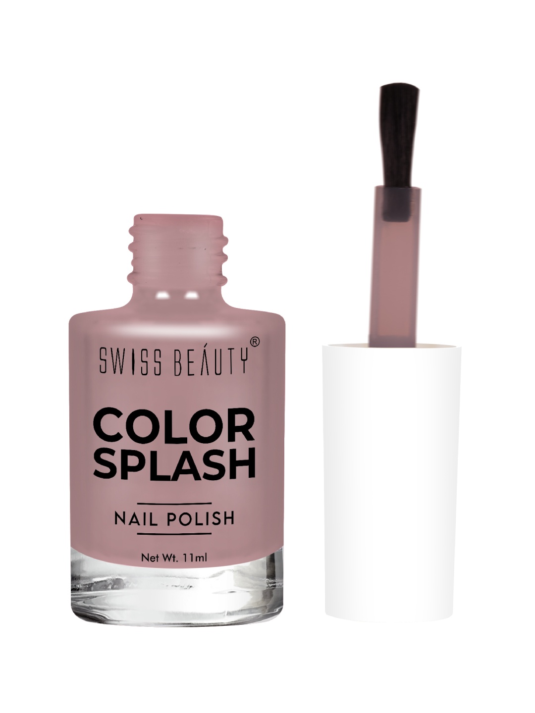 

SWISS BEAUTY Color Splash Long-Lasting Quick Dry Nail Polish - 04, Pink
