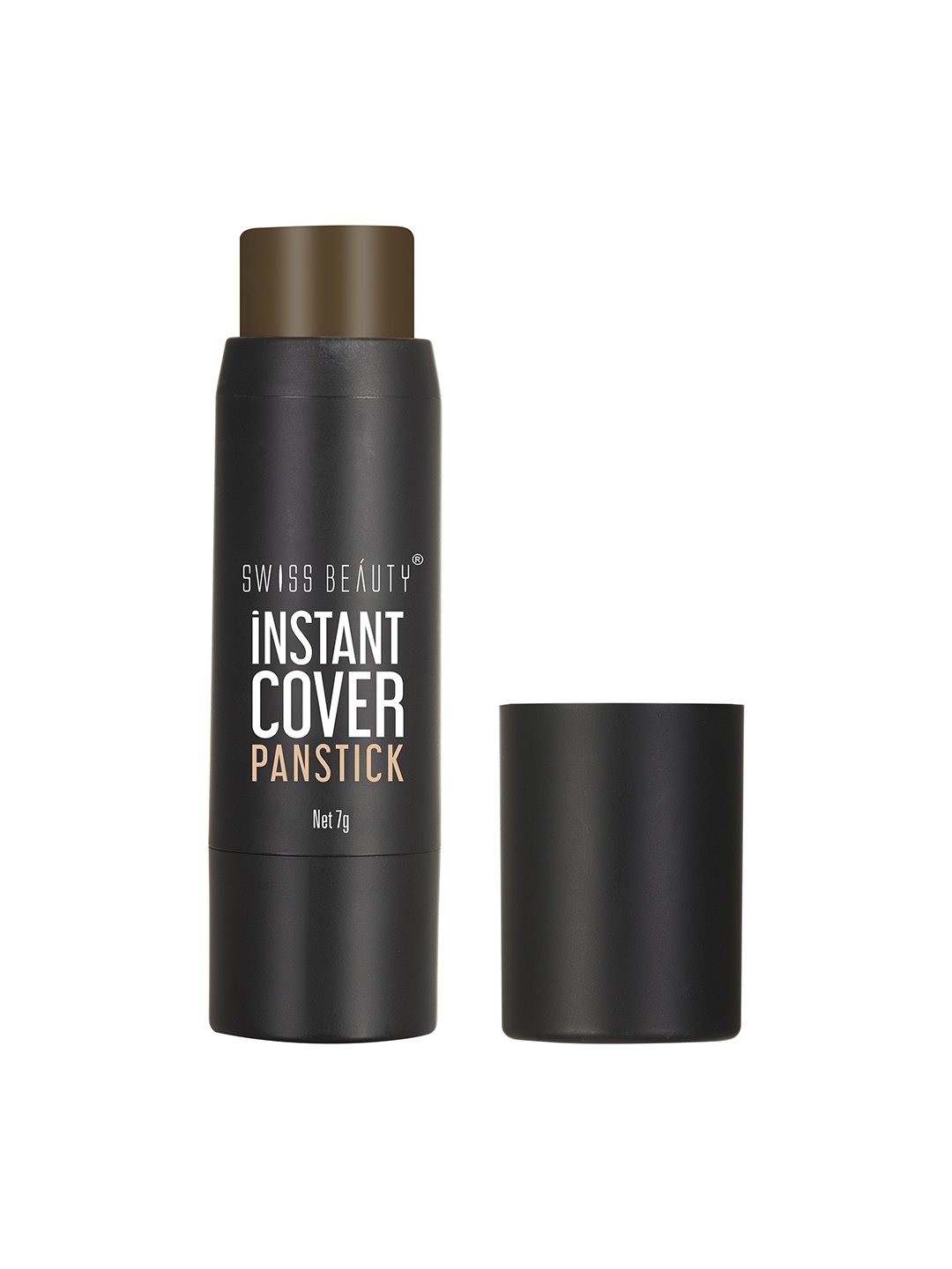 

SWISS BEAUTY Instant Cover Panstick Concealer - Contour, Coffee brown