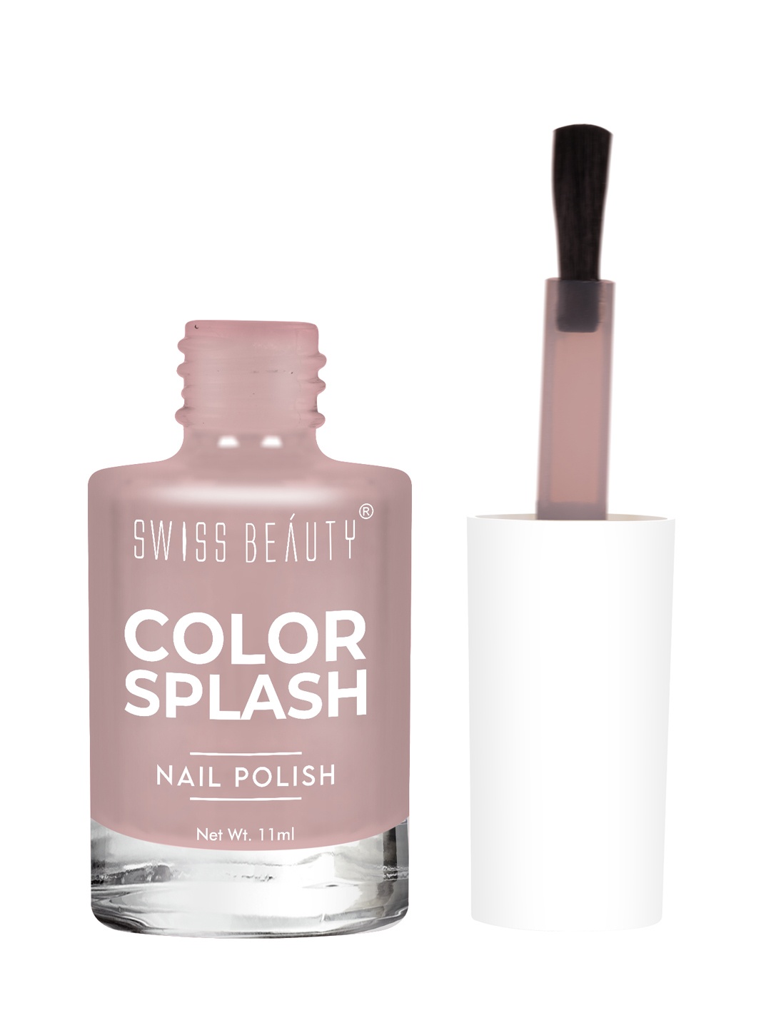 SWISS BEAUTY Color Splash Nail Polish - Shade 02, Pink