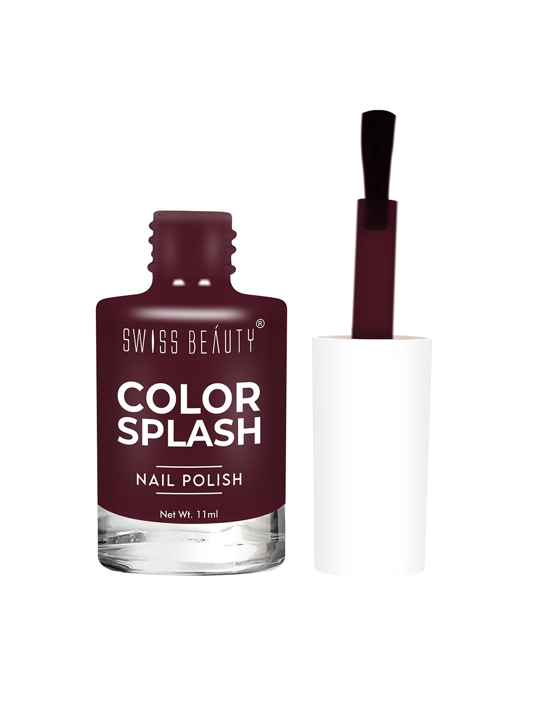SWISS BEAUTY Color Splash Nail Polish 11 ml - 55, Purple