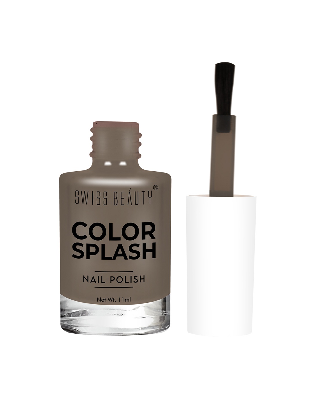 

SWISS BEAUTY Color Splash Nail Polish 11 ml - 51, Grey