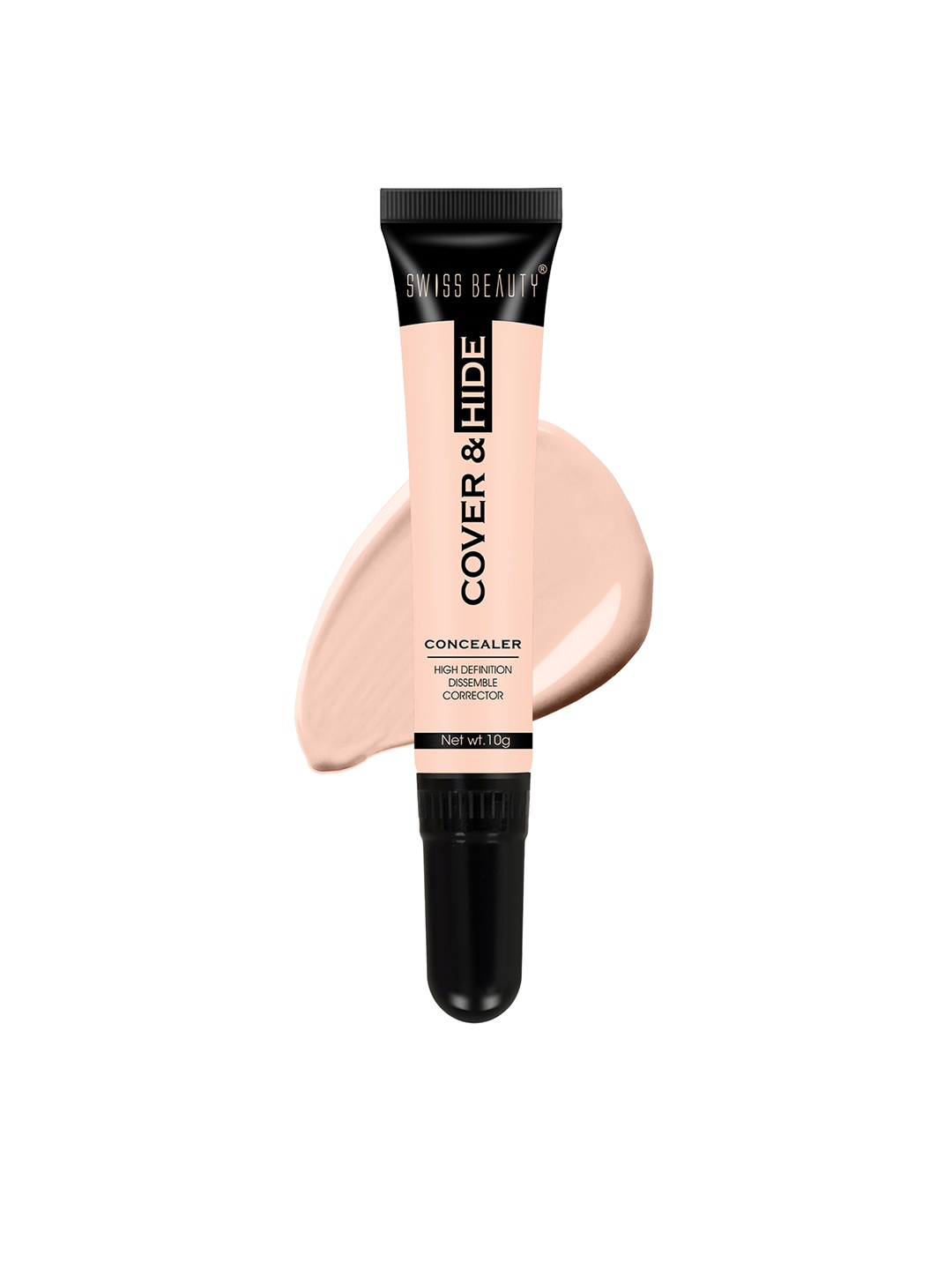 

SWISS BEAUTY High Definition Dissemble Corrector Cover & Hide Concealer - Natural, Pink