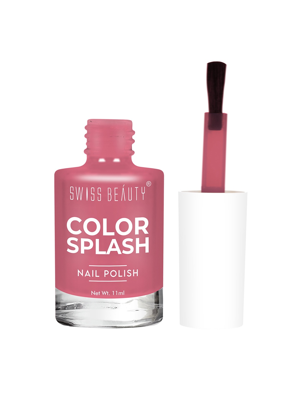SWISS BEAUTY Long-Lasting Quick Dry Color Splash Nail Polish - 23, Pink