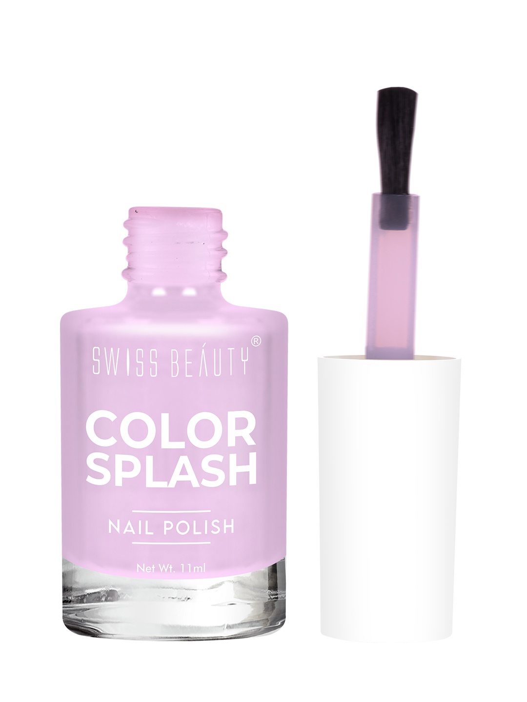 

SWISS BEAUTY Color Splash Nail Polish - Shade 28, Lavender