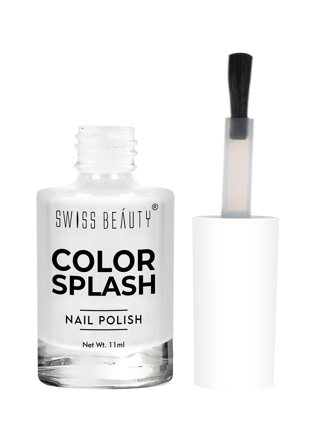 

SWISS BEAUTY Color Splash Nail Polish - Shade 59, White