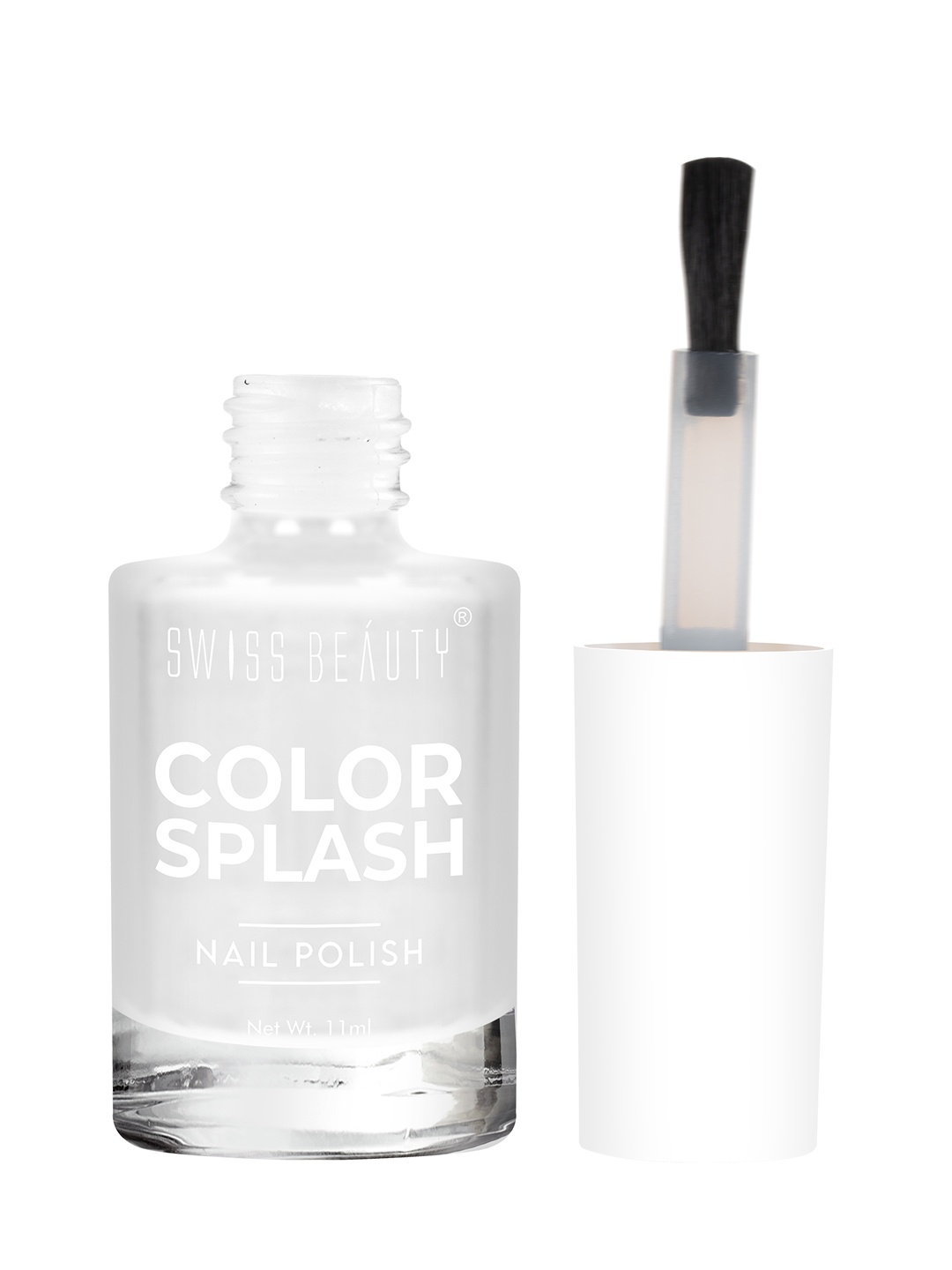 

SWISS BEAUTY Color Splash Nail Polish 11 ml - 58, White