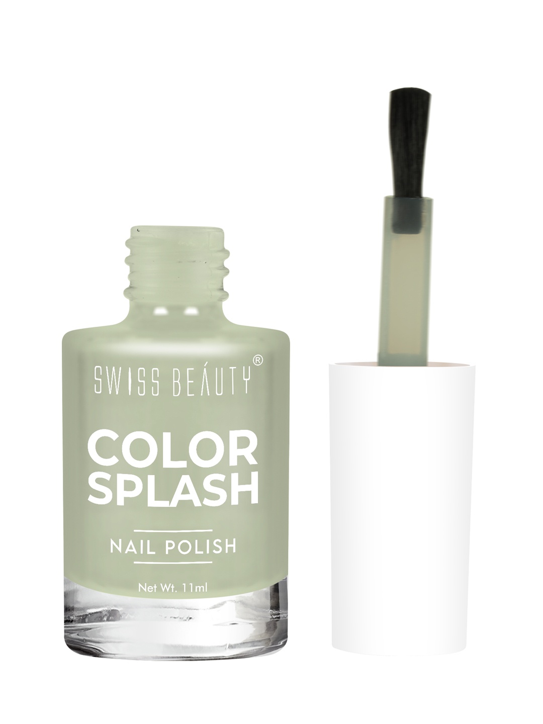 

SWISS BEAUTY Long-Lasting Quick Dry Color Splash Nail Polish - 19, Green