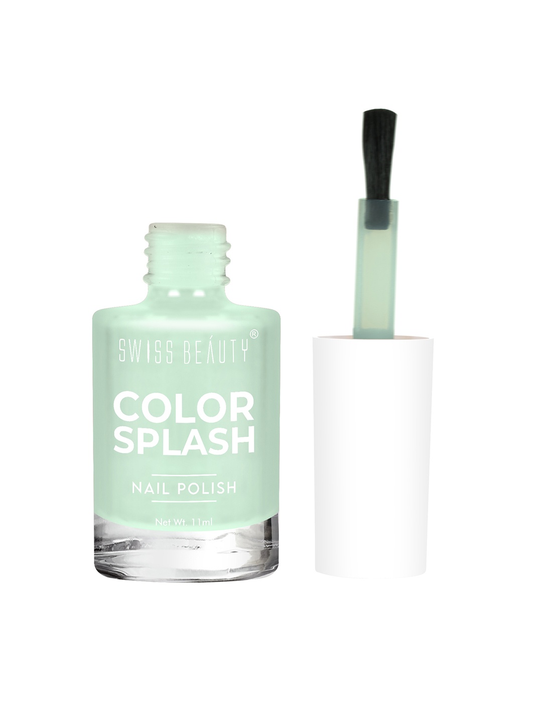 

SWISS BEAUTY Color Splash Nail Polish - Shade 13, Sea green