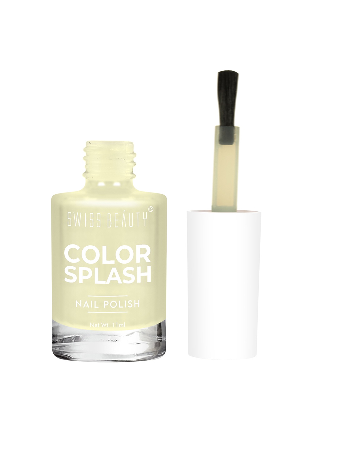 

SWISS BEAUTY Color Splash Nail Polish - Shade 18, Yellow