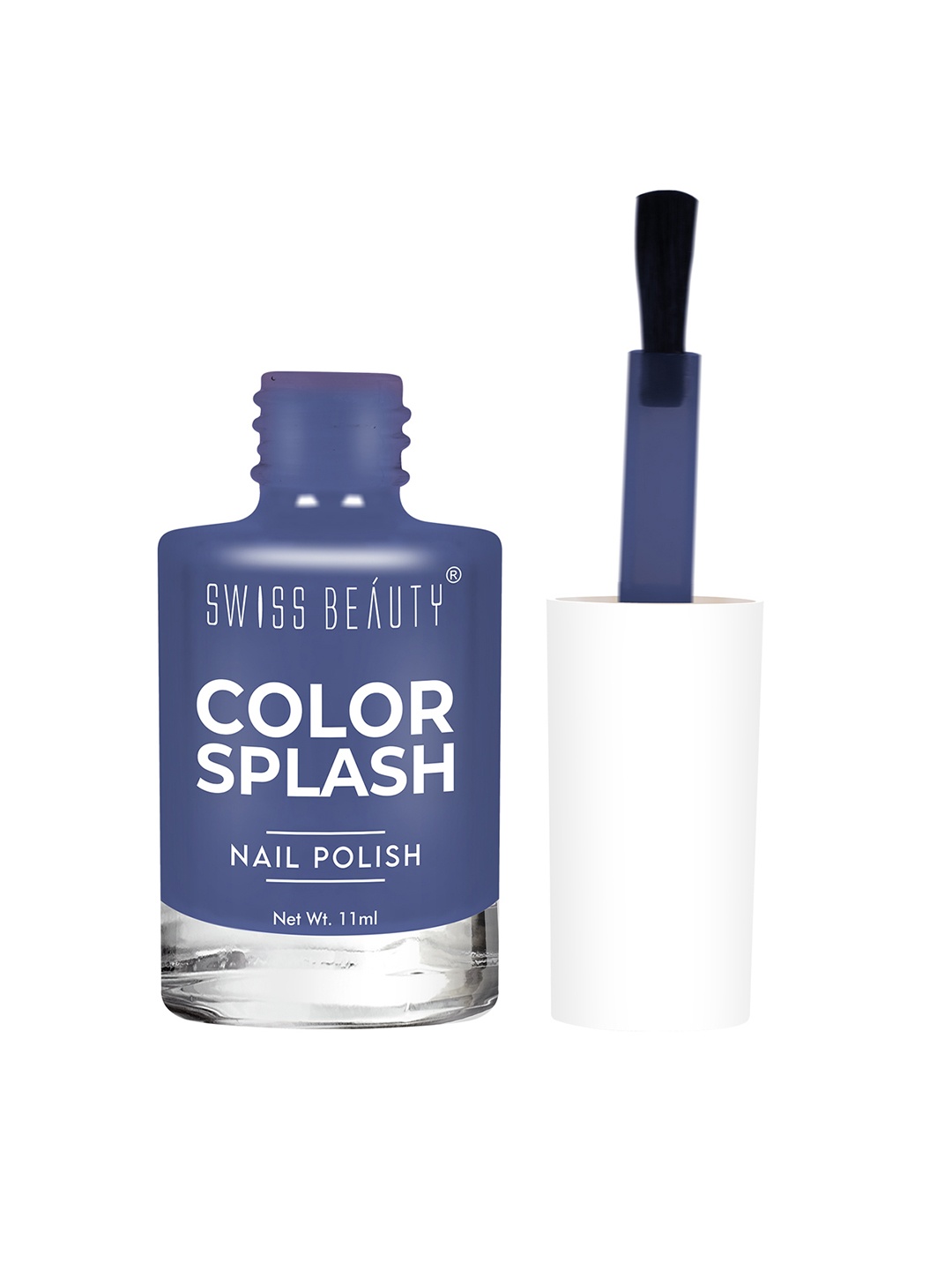 

SWISS BEAUTY Color Splash Nail Polish - Shade 38, Navy blue