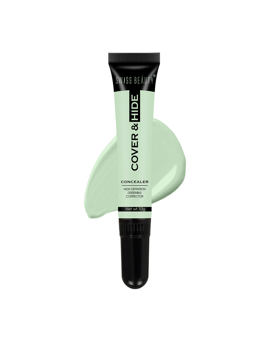

SWISS BEAUTY Cover & Hide Concealer - HD Dissemble Corrector - Green Corrector