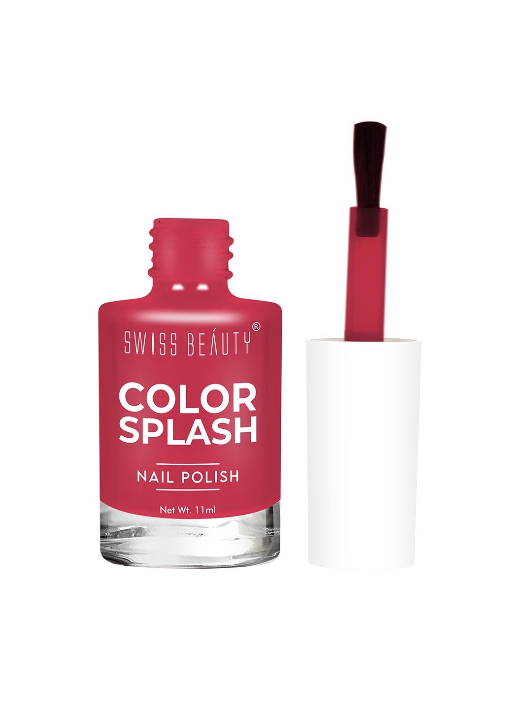 

SWISS BEAUTY Color Splash Nail Polish - Shade 31, Coral
