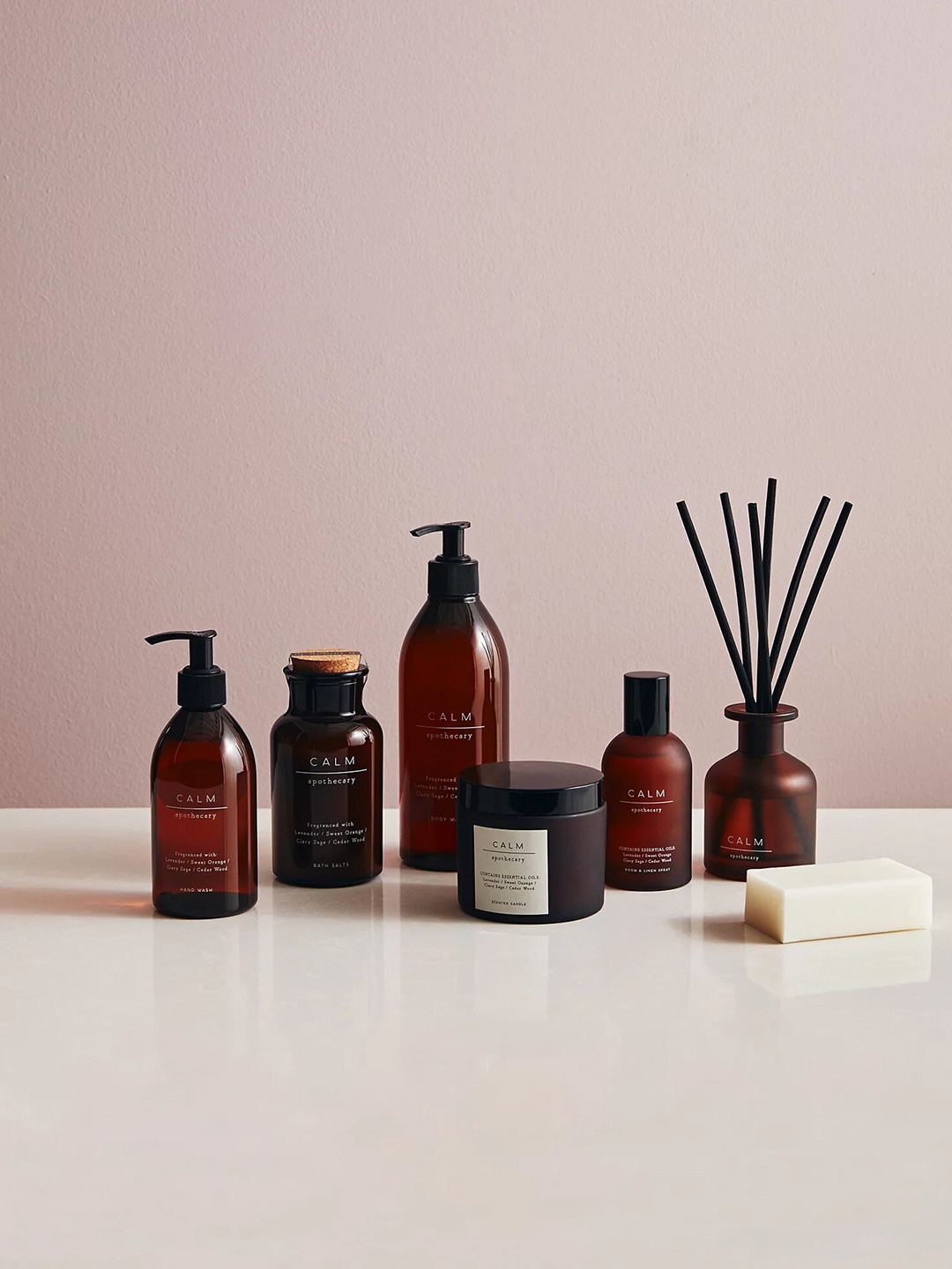 

Marks & Spencer Calm Apothecary Room & Linen Spray 100 ml, Brown