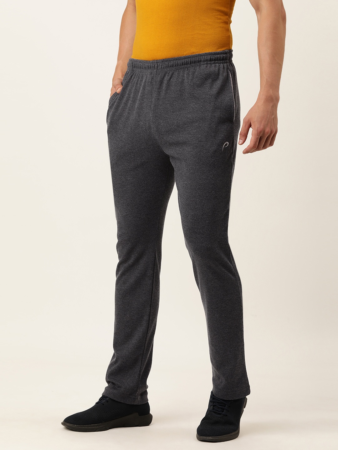 

Proline Active Men Charcoal Grey Solid Track Pants