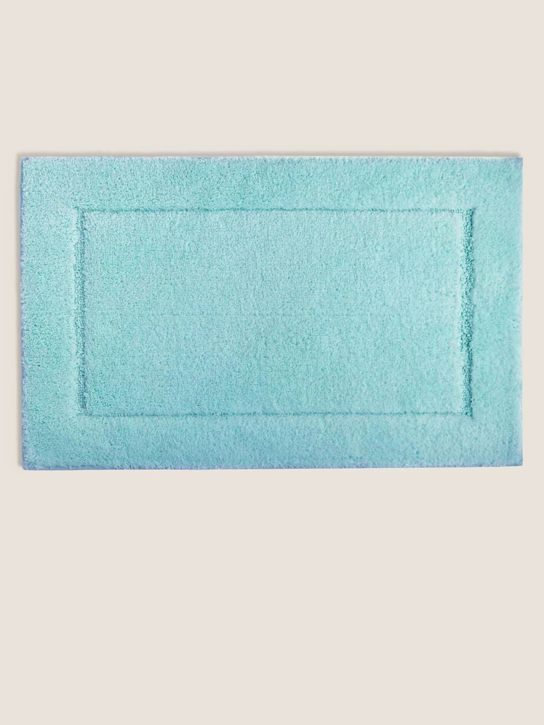 

Marks & Spencer Blue Solid Rectangular Bath Rug
