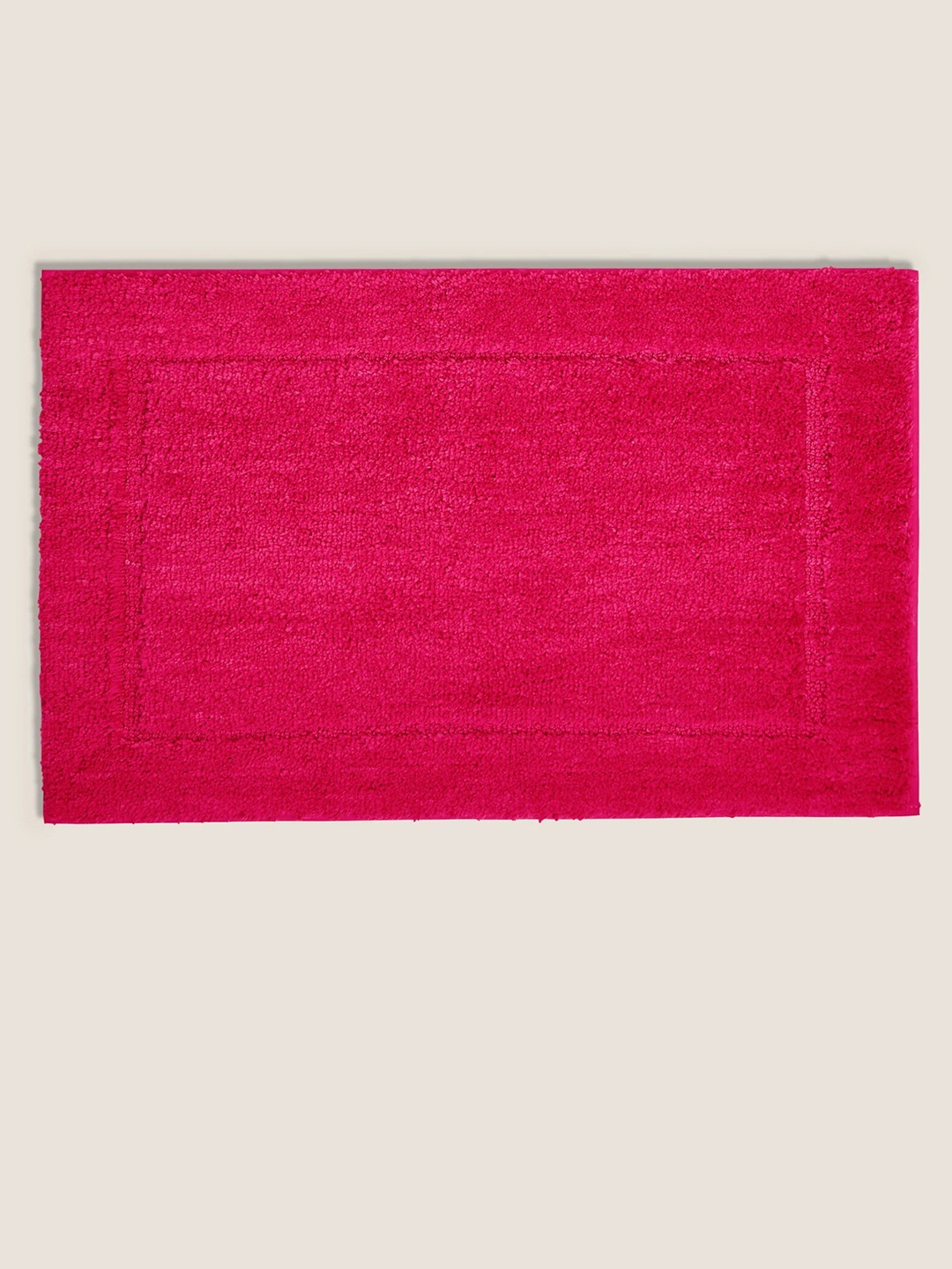 

Marks & Spencer Red 150 GSM Polyester Bath Rug
