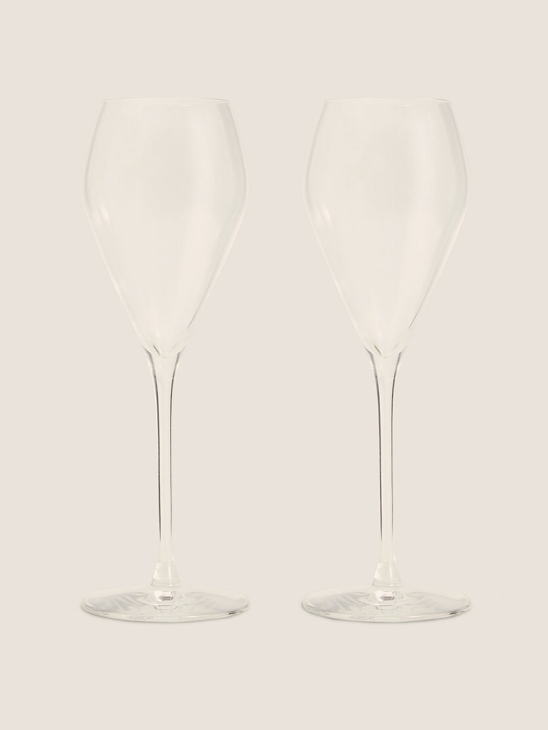

Marks & Spencer Unisex Set Of 2 Transparent Wine Glass