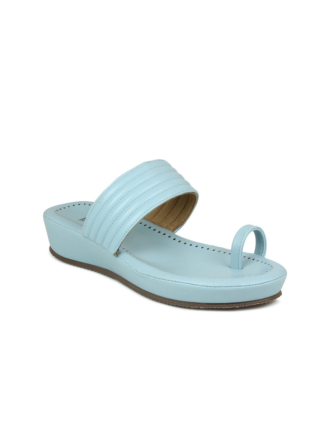 

Inc 5 Blue Embellished Wedge Sandals