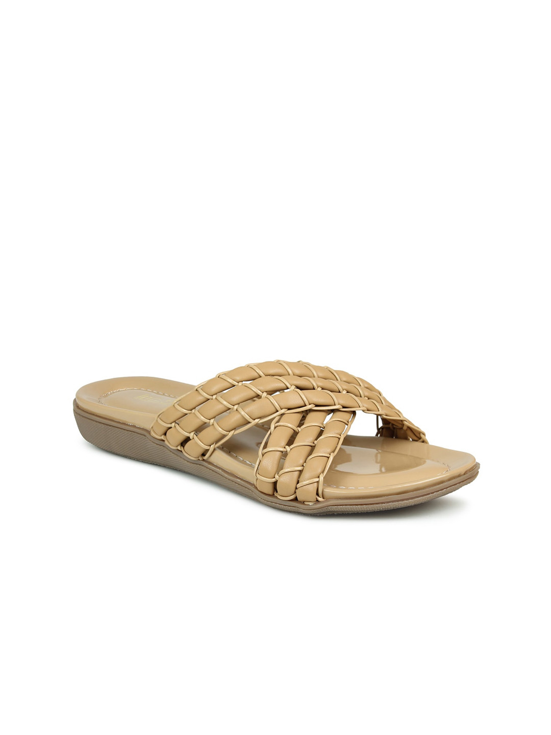 

Inc 5 Women Beige Coloured Open Toe Flats
