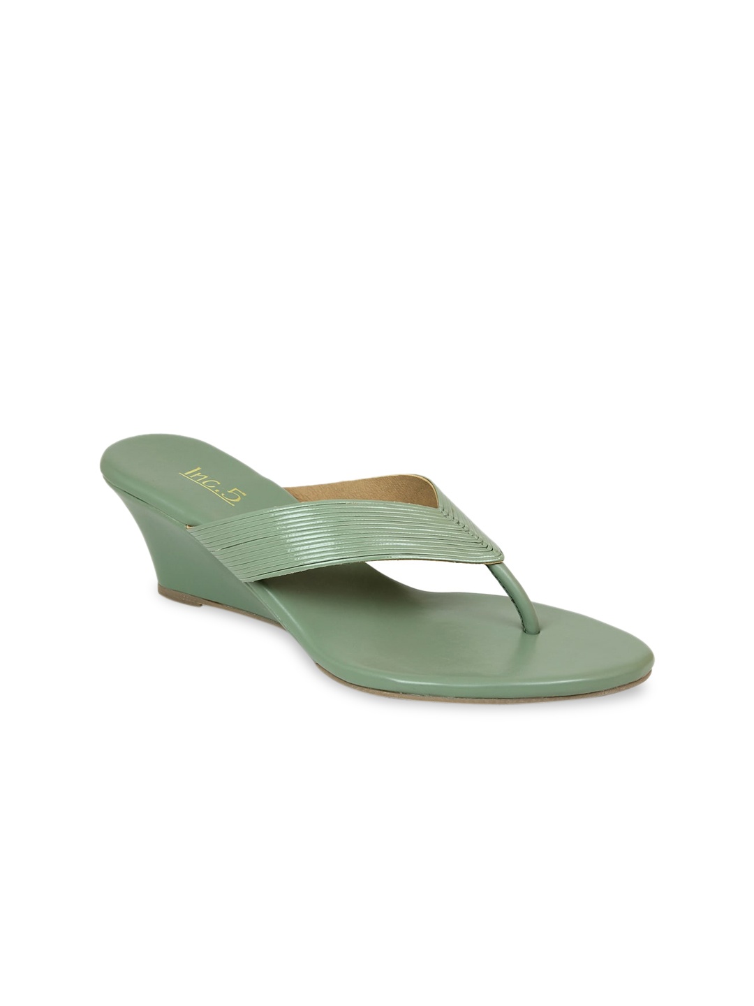 

Inc 5 Green Wedge Heels