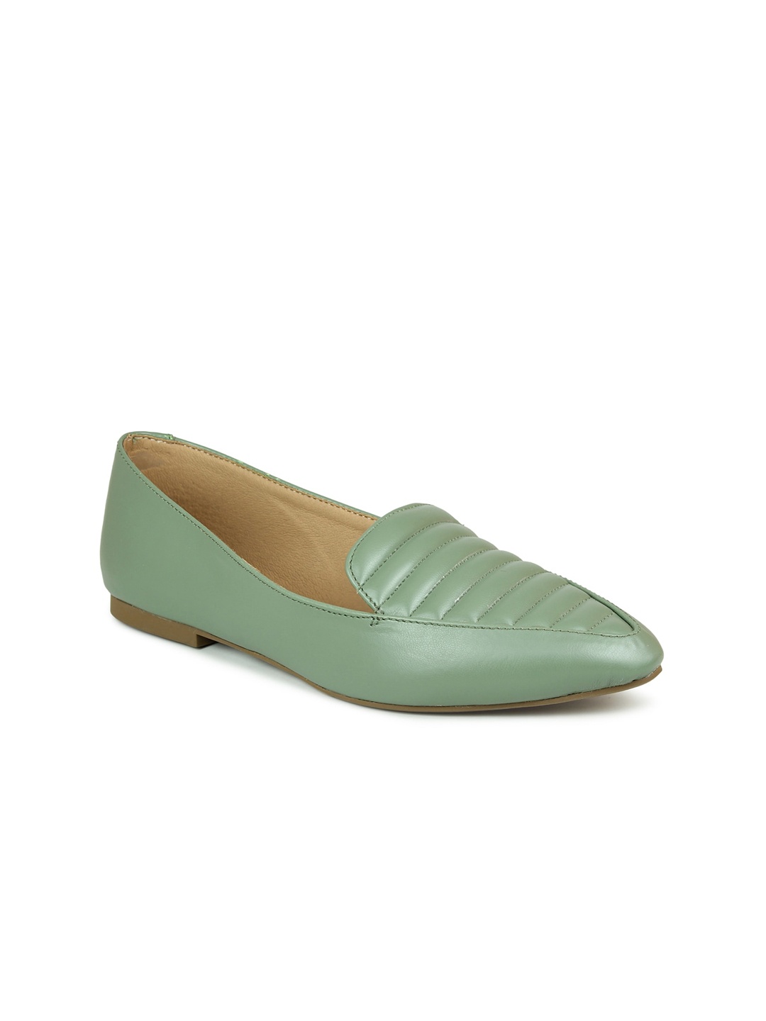 

Inc 5 Women Green Ballerinas Flats