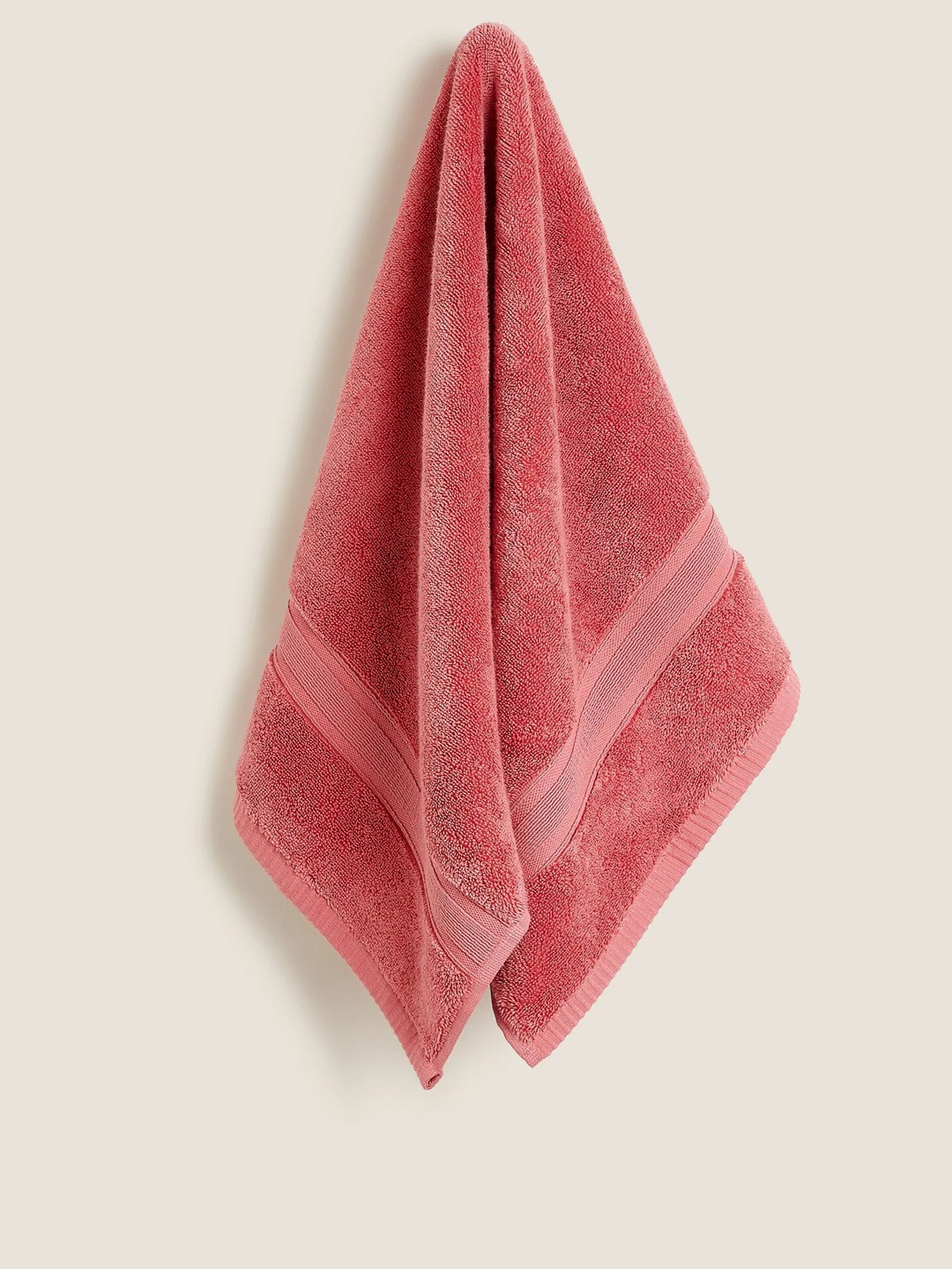 

Marks & Spencer Unisex Pink Solid Towel