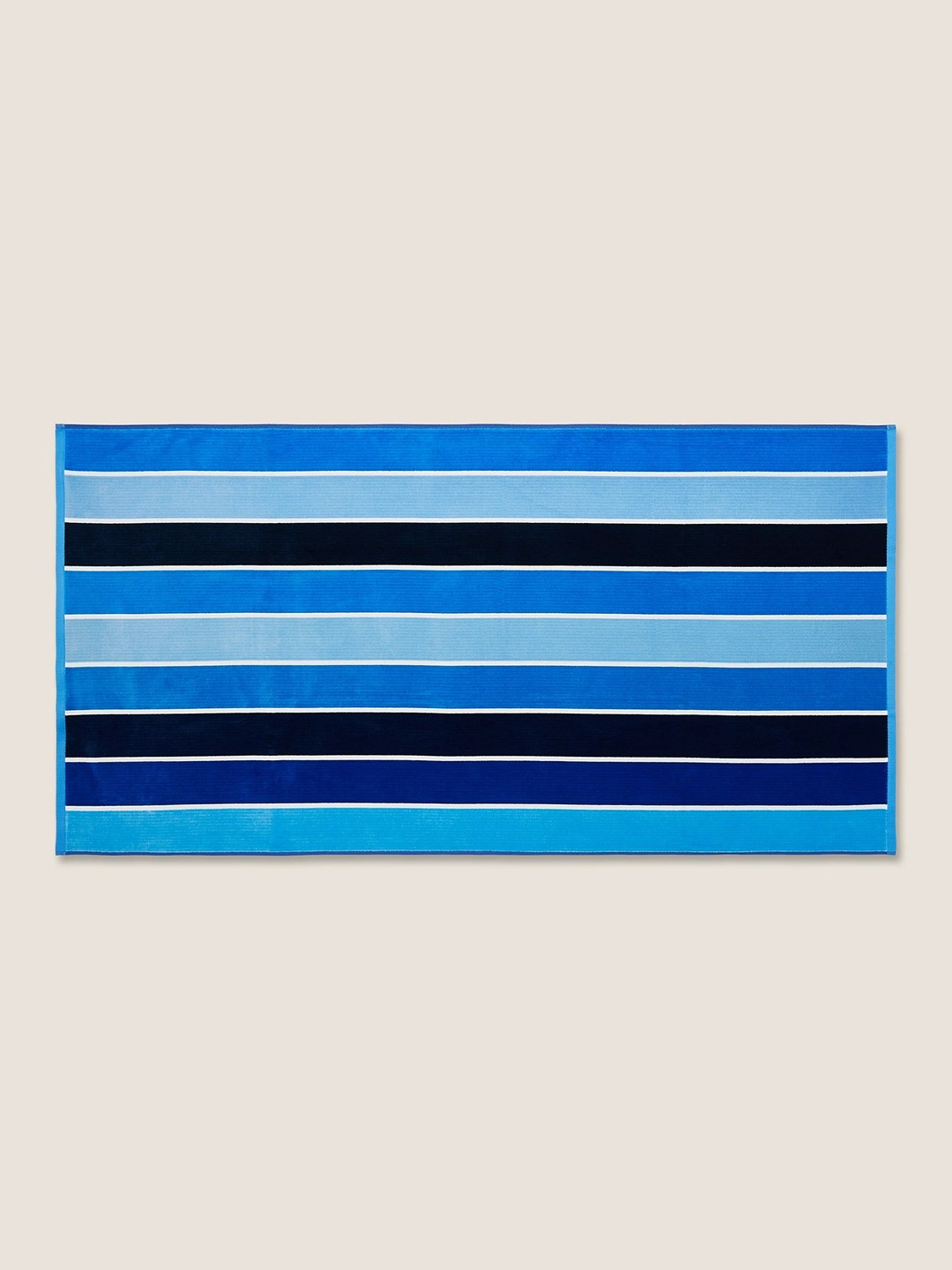 

Marks & Spencer Blue Striped 400 GSM Pure Cotton Bath Towel