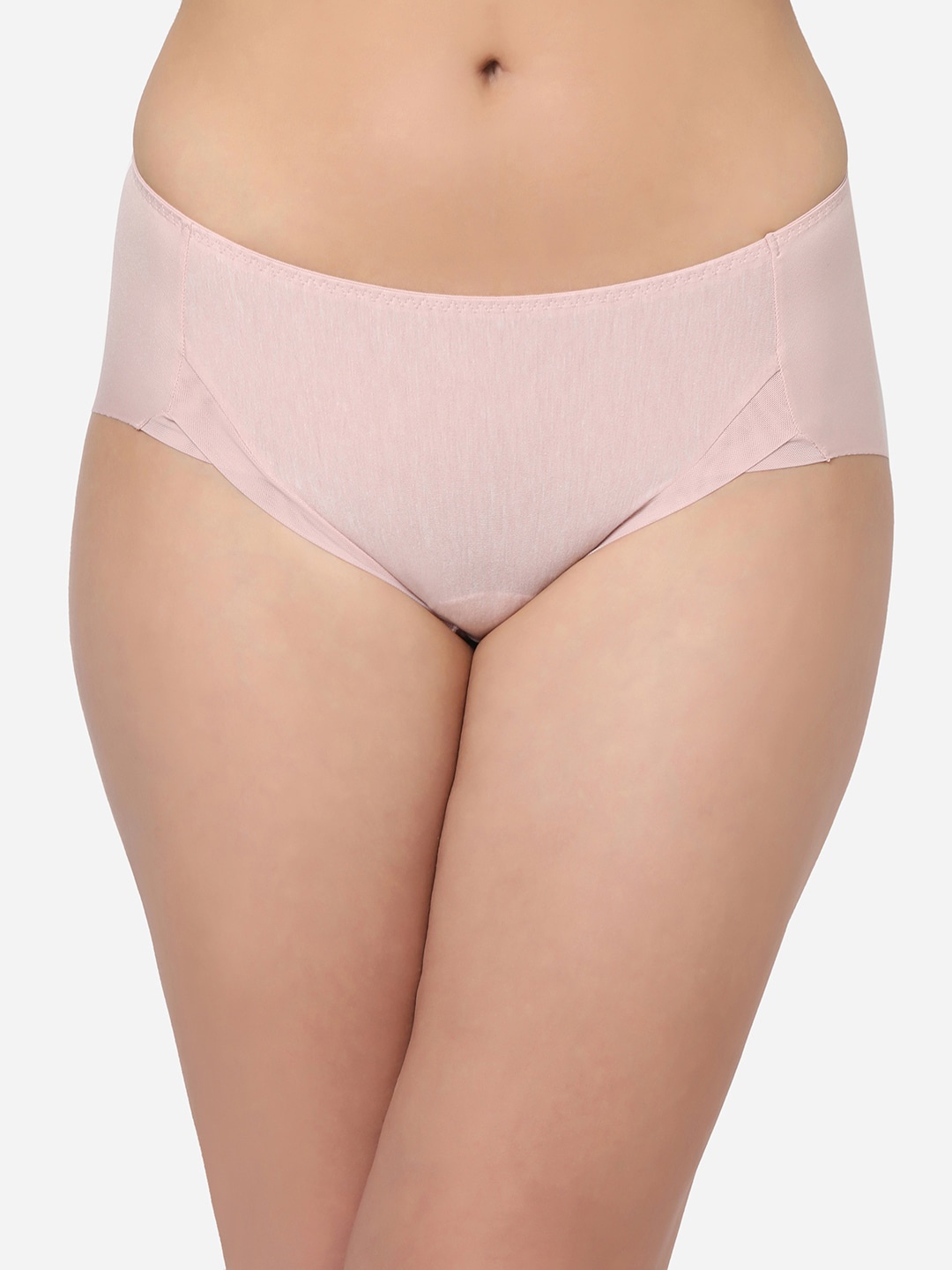 

Wacoal Women Beige Solid Mid-Rise Hipster Briefs