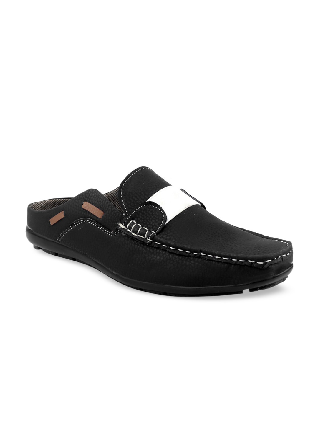 

Woakers Men Black Mules Sneakers