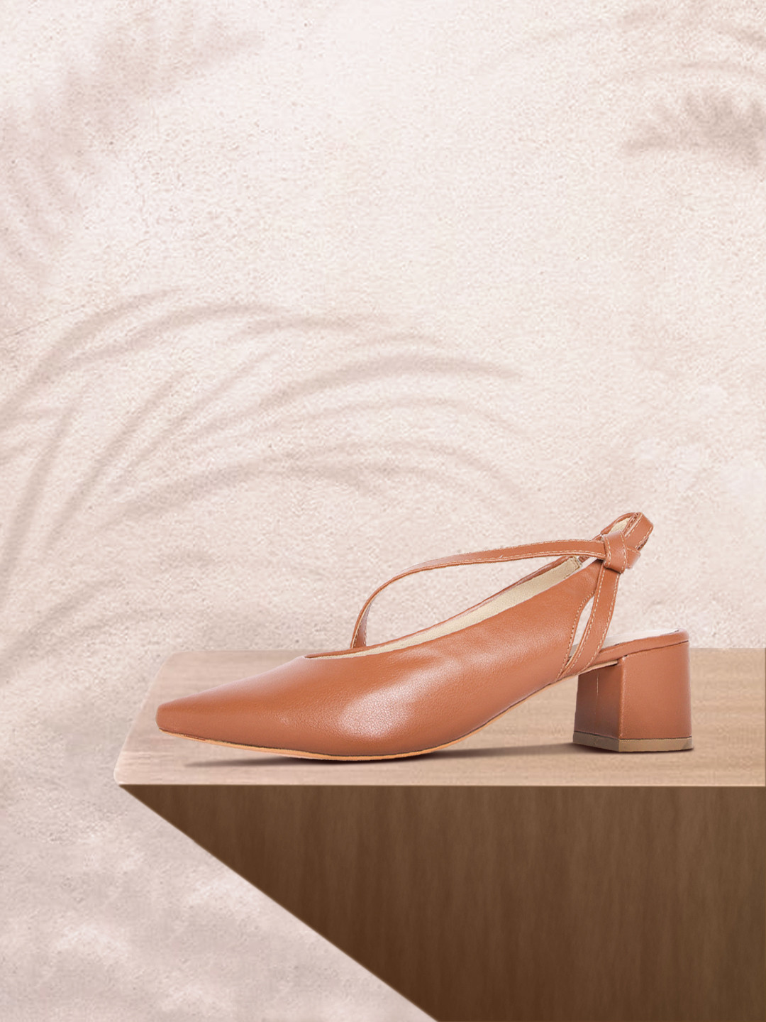 

Allen Solly Tan Brown Solid Mules