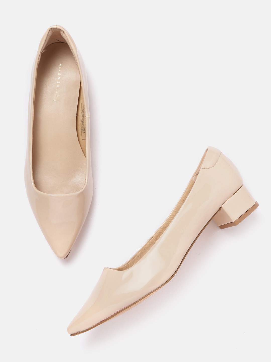 

Allen Solly Women Cream-Coloured Solid Ballerinas