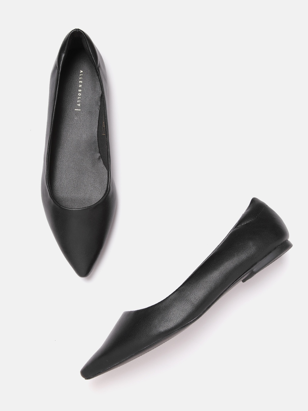 

Allen Solly Women Black Solid Ballerinas