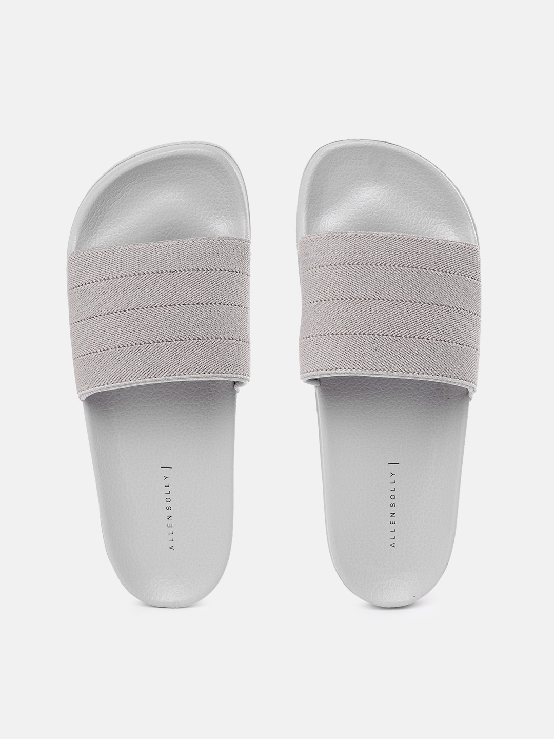 

Allen Solly Women Grey Woven Design Sliders