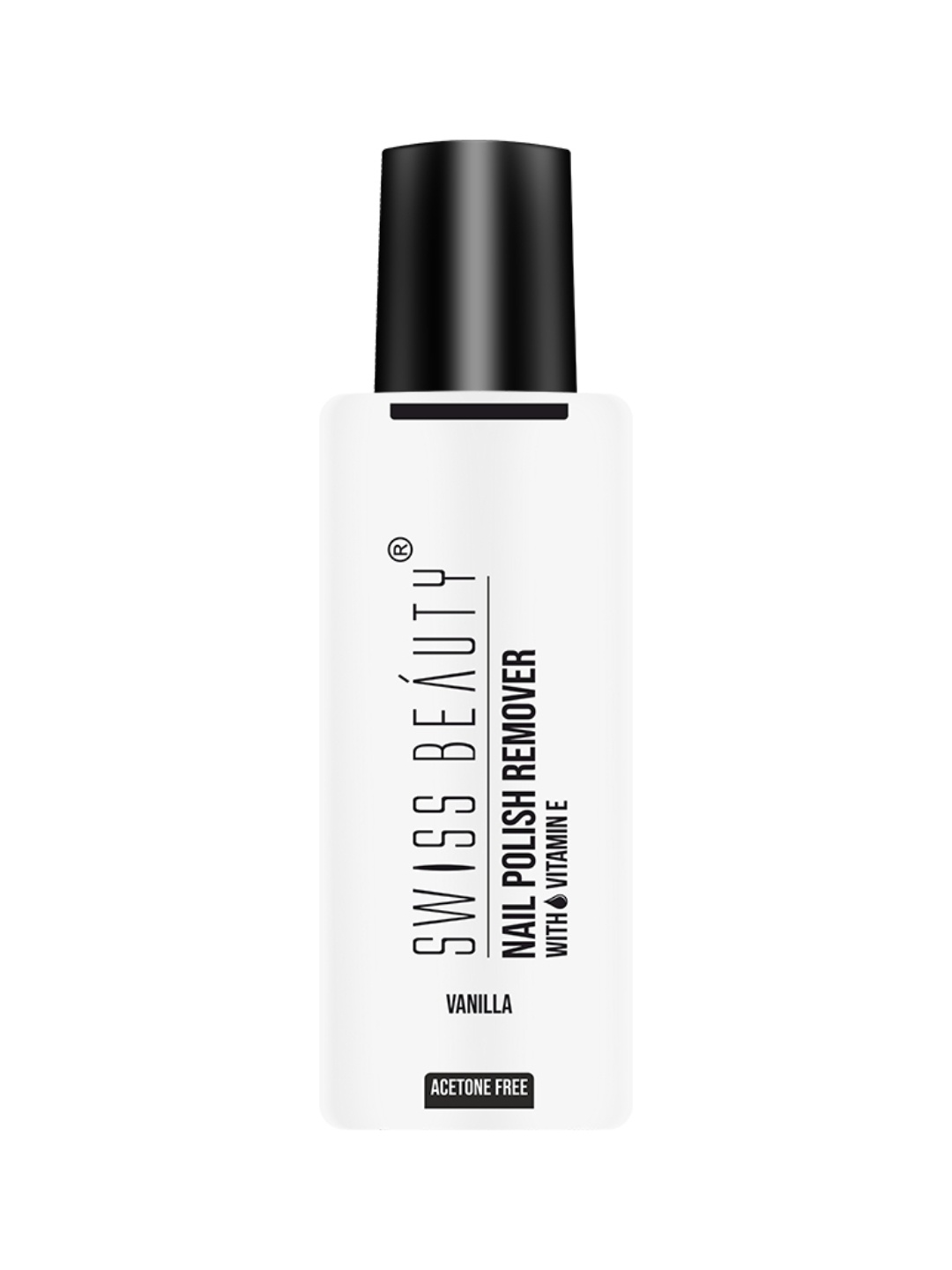 

SWISS BEAUTY Nail Polish Remover with Vitamin E 110 ml - Vanilla, White