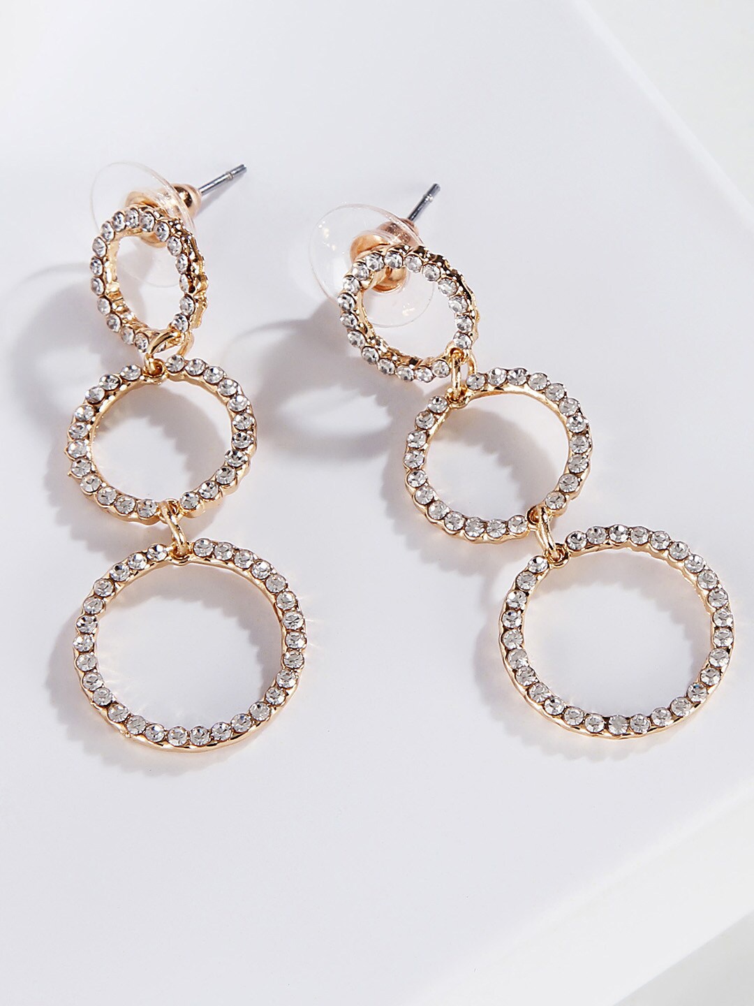 

Kazo Gold-Plated Geometric Drop Earrings