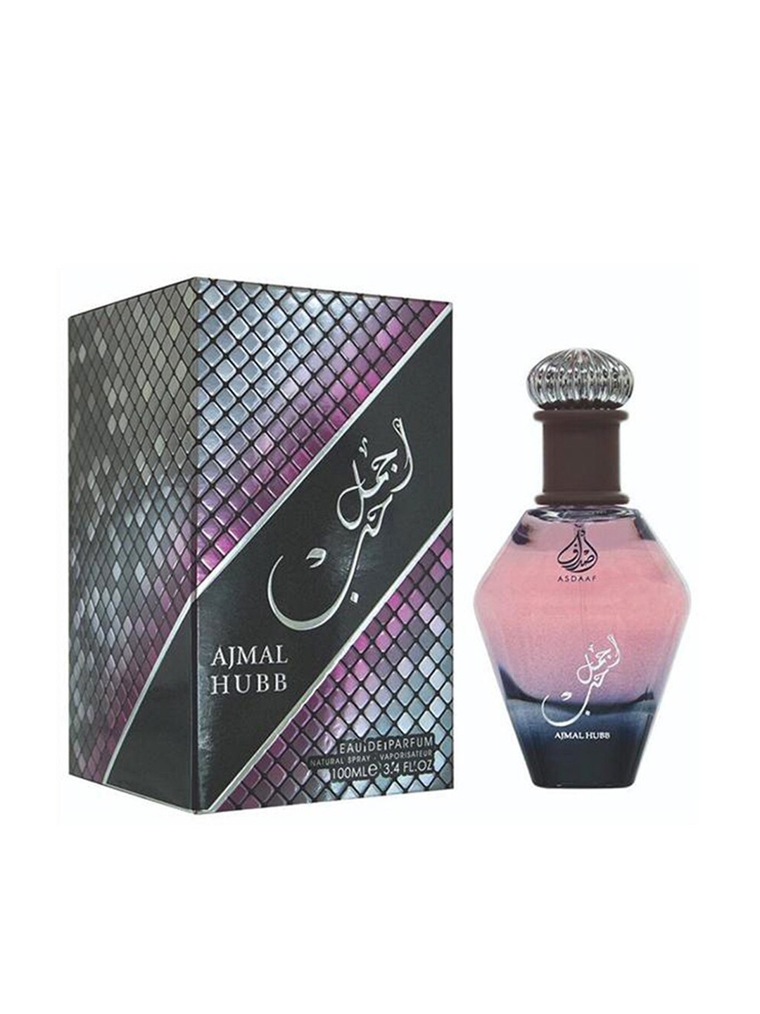 

ASDAAF Ajmal Hubb Eau De Parfum 100 ml, Black